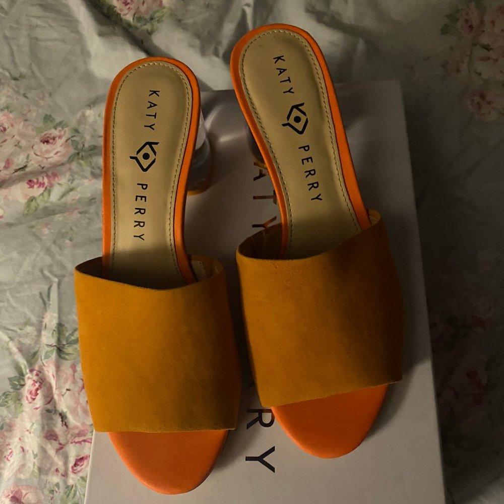 Katy Perry The Kaitlynn Pop Pink Suede Mule